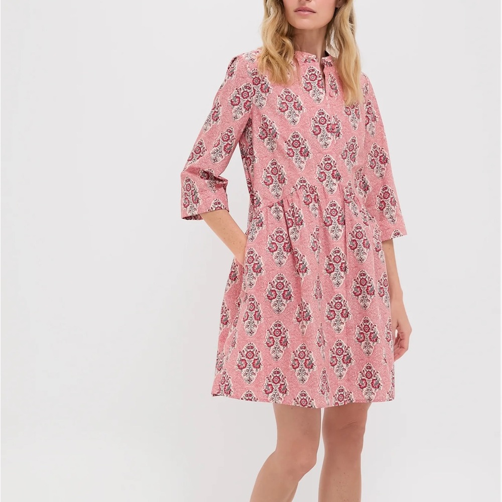 Tuckernuck Pink Patterned Dress